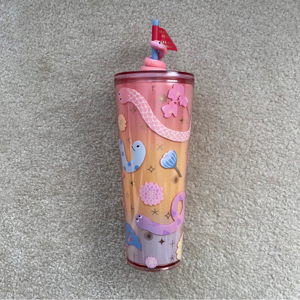 Starbucks Lunar New Year 2025 Year of the Snake Venti Cold Cup Tumbler